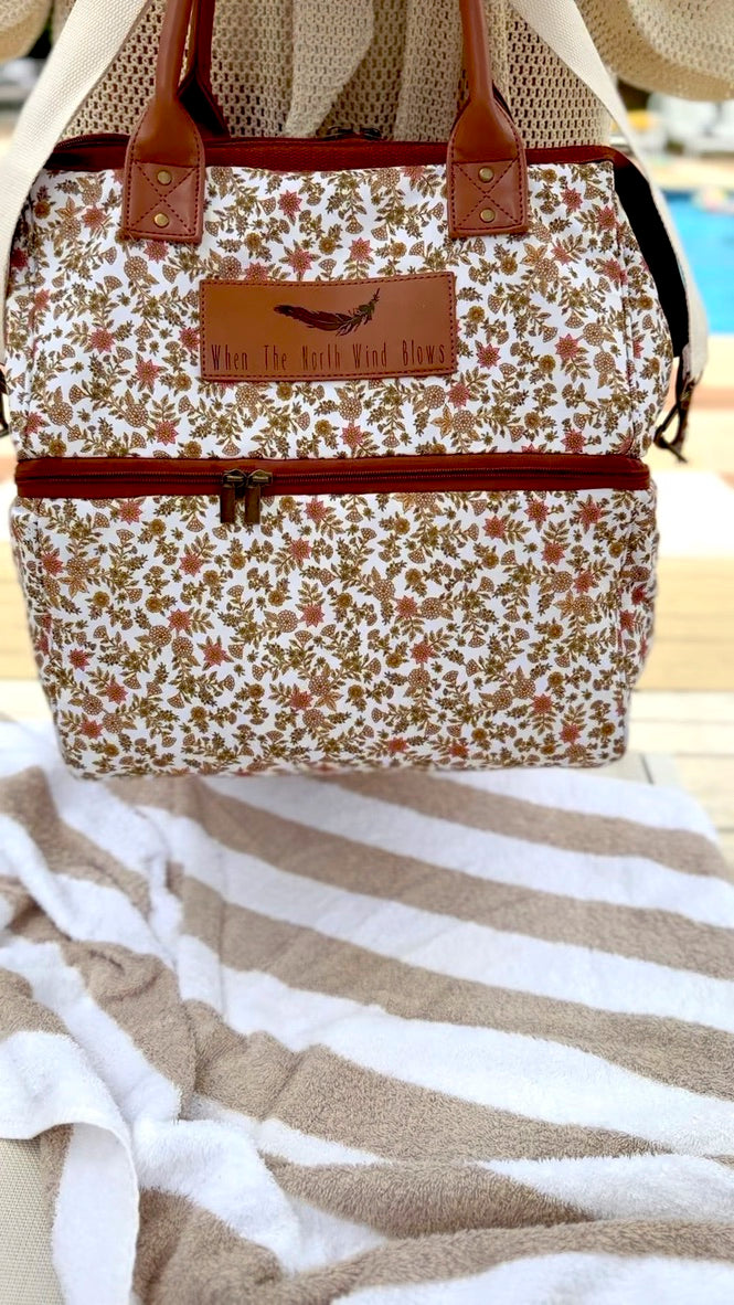 Double Decker Cooler - Tan