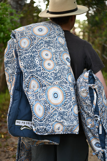 Adult Sleeping Bag INDIGENOUS/INDIGO