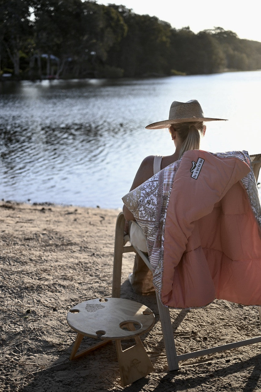 Adult Sleeping Bag CORAL/PINK